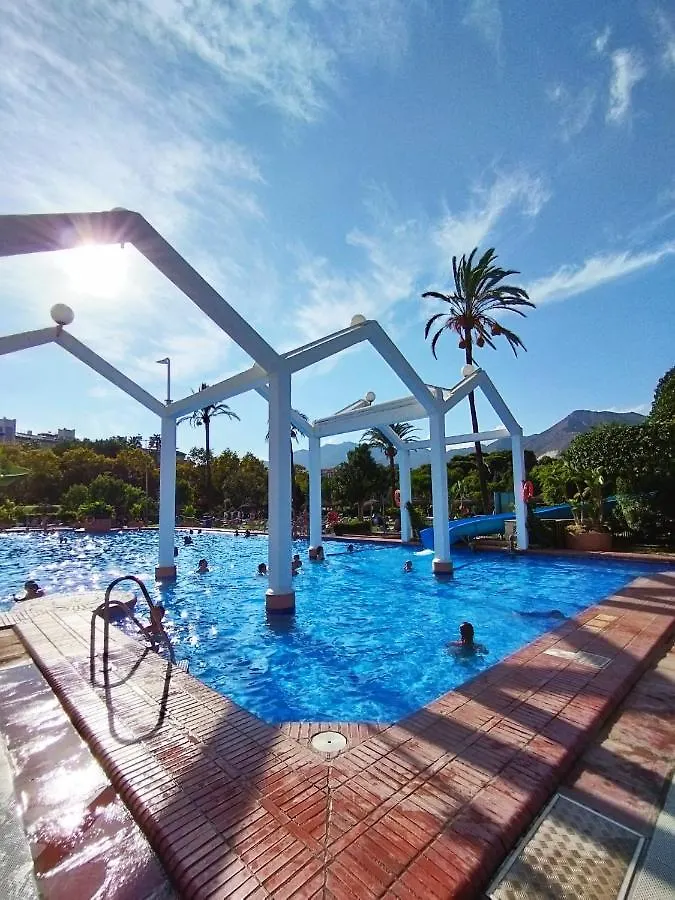 Estudio Terraza Vista Mar Parking Gratuito Piscinas Benalmádena Apartamento